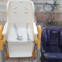 صندلی بچه تو ماشین و صندلی غذا