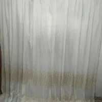 پرده حریر با آستر