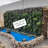 آبنما صخره ای  آبشار  آبنما   آبنما سنگی|مصالح و تجهیزات ساختمان|قم, انسجام|دیوار