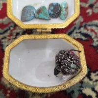 انگشتر فیروزه وسنگ فیروزه