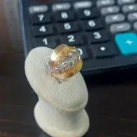 انگشتر دورنگ|جواهرات|ارومیه, |دیوار