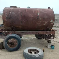 تانکر چهار چرخ بدون پوسیدگی سالم سالم 7000 لیتر