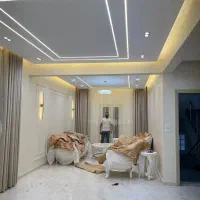 اجرای کناف تایل کمپارس  دیوار پارتیشن