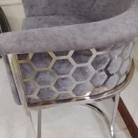 صندلی پایه آلومینیومی زنبوری