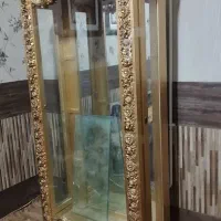 بوفه طلایی چوبی