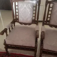 مبل شاه عباسی قدیمی وعتیقه آنتیک دوگل