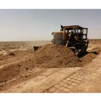 بلدوزر آماده کار