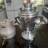 سماوربرقی باروگازی تمیزقدیمی|سماور، چای‌ساز، قهوه‌ساز|نیشابور, فرح بخش|دیوار
