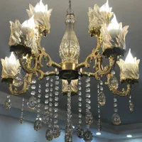 لوستر برنز و کریستال