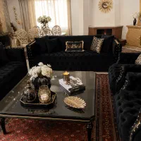 مبل VIP چستر تمام لمسه لوکس 10 نفره با میز باروس