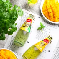 آبمیوه مخلوط با تخم شربتی در۱۱طعم باطعم واقعی میوه|خوردنی و آشامیدنی|شیراز, لب آب|دیوار