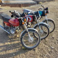 چهار تا موتور سیکلت هوندا ۱۲۵