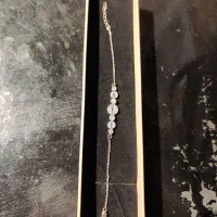 دستبند نقره ای شیک