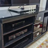 میز تلویزیون مشکی در حد نو