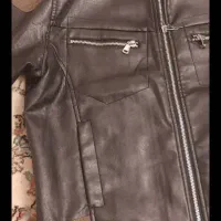 کاپشن چرم نوی نو خارجی