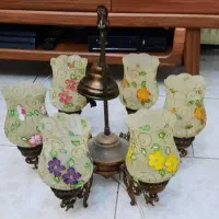 لوستر دست‌ساز 6 شاخه|لوستر و چراغ آویز|تهران, آشتیانی|دیوار