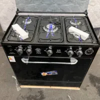 اجاق گاز طرح فر چدنی طبقه دار / رنگ بندی دار