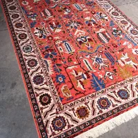 فرش ستاره کویریزد سلطان آباد طرح قشقایی