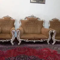 مبل سلطنتی درحد نو قیمت حراجی فقط۴/۹۰۰ست کامل