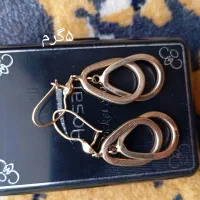 گوشواره تک پوش النگو زنجیر ۴گرم و۵ گرم و نیم گرم|جواهرات|قزوین, |دیوار