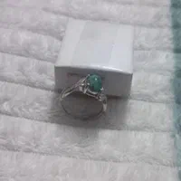 ۲عدد انگشتر نقره شیک باسنگ فیروزه عالی. نونو|جواهرات|کرمان, |دیوار