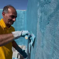 عایق استخر آببندی ابندی نانو چسب رنگ اسپاد