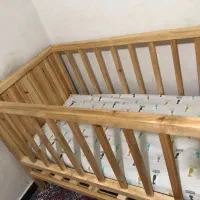 تخت خواب  چوبی کودک|تخت و صندلی بچه|یاسوج, |دیوار