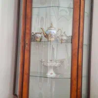 بوفه چوبی روکش مازول برنز کوب