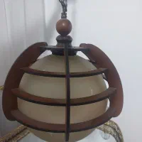 لوستر چوبی