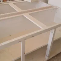 کابینت فلزی و آبگرمکن دیواری و سینک و هود|مصالح و تجهیزات ساختمان|آباده, |دیوار