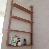 شلف چوبی رو یخچال یا کمد|کتابخانه، شلف، قفسه‌های دیواری|تهران, افسریه شمالی|دیوار