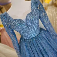 لباس نامزدی رنگ ابی