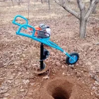 دستگاه چاله کن دستی فرغونی ۷۳سی سی سوبار 73cc|ماشین‌آلات صنعتی|تهران, دستغیب|دیوار