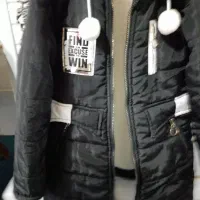 کاپشن پالتویی خزدار خیلی تمیز