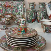 سرویس عصرانه خوری گل مرغی