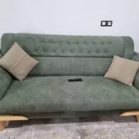 مبلمان ۸نفره با ۳تا جلو مبلی با چوب راش