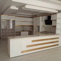 نصاب کابینت و درب چوبی