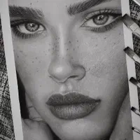 طراحی سیاه قلم|تابلو، نقاشی، عکس|اهواز, حصیرآباد|دیوار