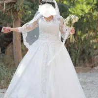 لباس عروسِ دامن عروسکی