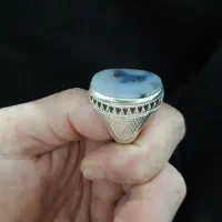 انگشتر شجر با رکاب دستساز.