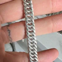 زنجیر نقره دستساز مناسب سرمایه گذاری عیار۹۹۹