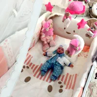 رو تختی تشک گارد دار کودک