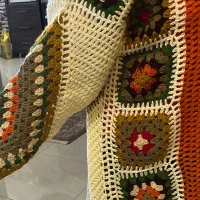 مانتو‌قلاب بافی موتیفی|لباس|اصفهان, کوی امیریه|دیوار