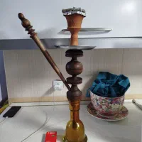 قلیان سیب چوب گردو قدیمی