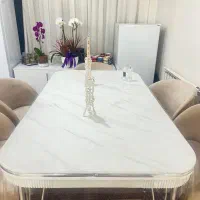 ست مبلمان کلاسیک ۸ نفره و میز ناهار خوری ۶ نفر