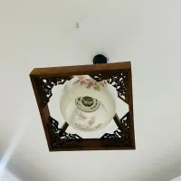 لوستر چوبی|لوستر و چراغ آویز|تهران, حکیمیه|دیوار