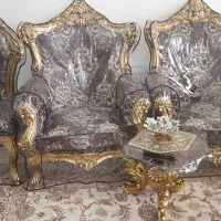 مبلمان بهمراه ناهار خوری،ویترین،تخت،میزآرایش|مبلمان خانگی و میز عسلی|اصفهان, ملک‌شهر|دیوار