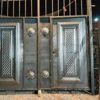 درهای آهنی حیاط وباغ|مصالح و تجهیزات ساختمان|فلاورجان, |دیوار