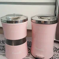 سطل زباله و سطل برنج ست آشپزخانه