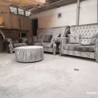 مبل ۶ نفره با جلو مبلی گرد